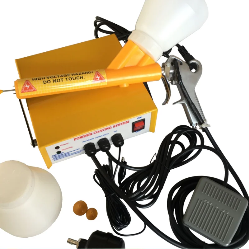 Electrostatic Powder Coating Gun Portable Adjustable Powder Coating Gun System Machinery Painting Machine - Image 4