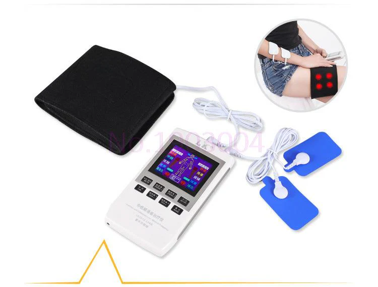 Electrotherapy Physiotherapy Pulse Massager Muscle Stimulator LCD Rechargeable Massage apparatus 110-220v - Image 4