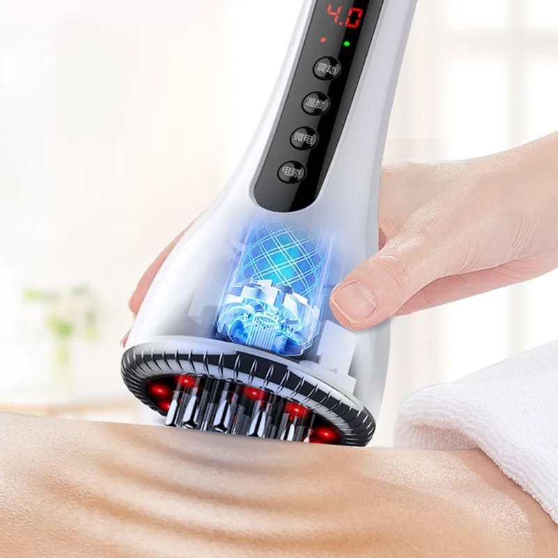 EMS Body Slim Massager Infrared Therapy Gua Sha Scraping Anti Cellulite Fat Burner Beauty Shaping Weight Loss Electro Stimulator - Image 2