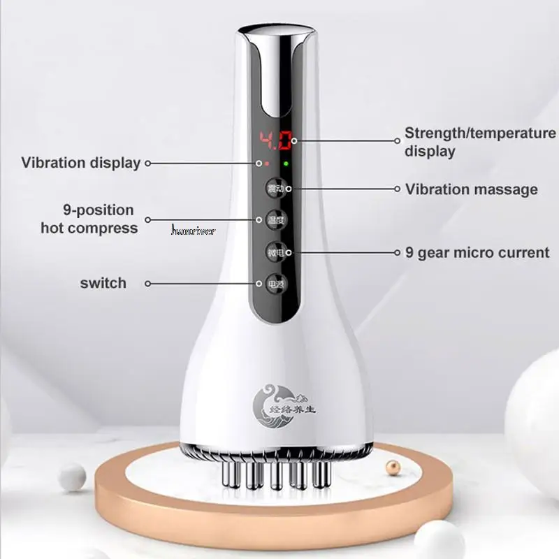EMS Body Slim Massager Infrared Therapy Gua Sha Scraping Anti Cellulite Fat Burner Beauty Shaping Weight Loss Electro Stimulator - Image 5