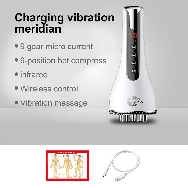 EMS Body Slim Massager Infrared Therapy Gua Sha Scraping Anti Cellulite Fat Burner Beauty Shaping Weight Loss Electro Stimulator - Image 8