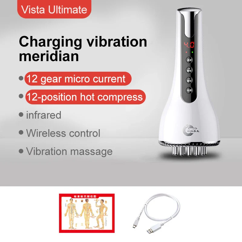 EMS Body Slim Massager Infrared Therapy Gua Sha Scraping Anti Cellulite Fat Burner Beauty Shaping Weight Loss Electro Stimulator - Image 9