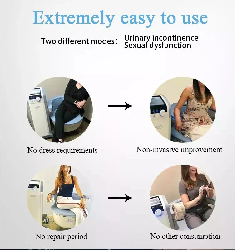 EMSlim Pelvic Floor Muscle Postpartum Muscle Training Prostate Massage Chair Machine Urinary Incontinence butt lift - Image 4