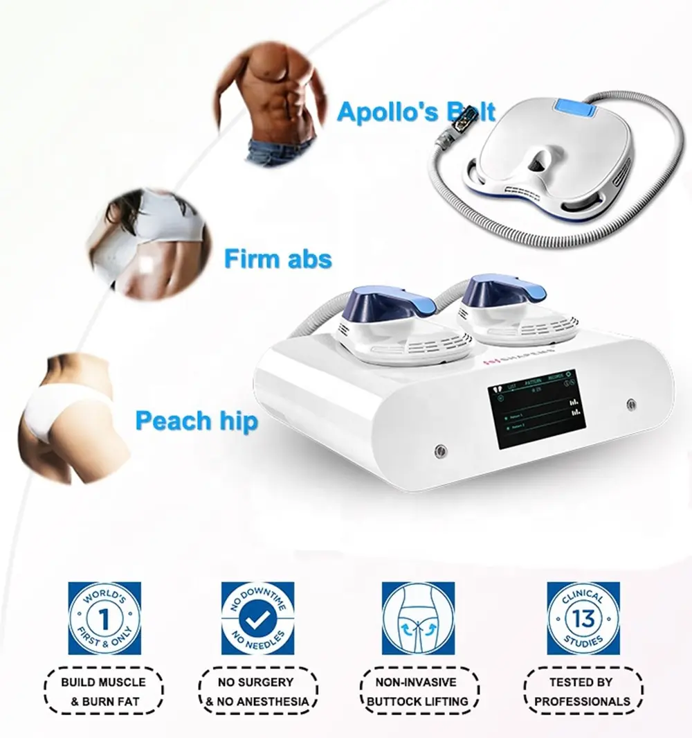 Emslim Weight Lose Sculpt Portable Electromagnetic Body Slimming Muscle Stimulate Fat Removal Body Slimming Build Muscle Machine - Image 5