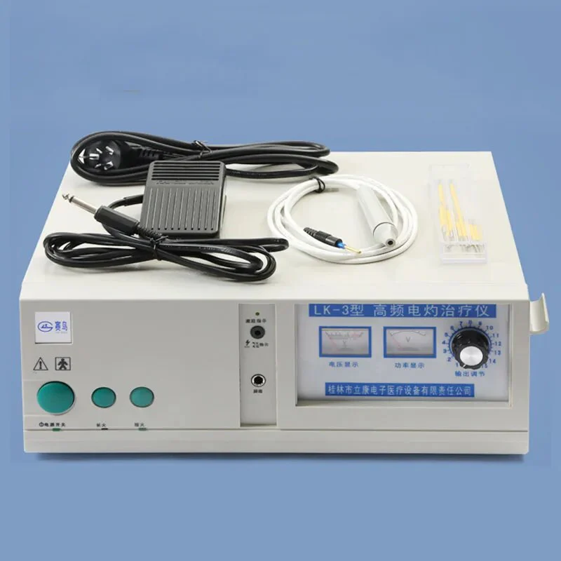 English interface 220V/110V LK-3 High Frequency Electrocautery Therapeutic Apparatus Cosmetic Surgery Electric Knife Hemostat - Image 4