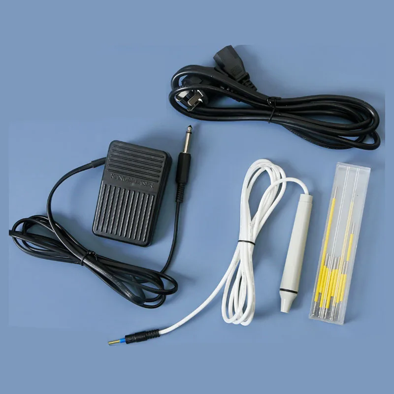 English interface 220V/110V LK-3 High Frequency Electrocautery Therapeutic Apparatus Cosmetic Surgery Electric Knife Hemostat - Image 5