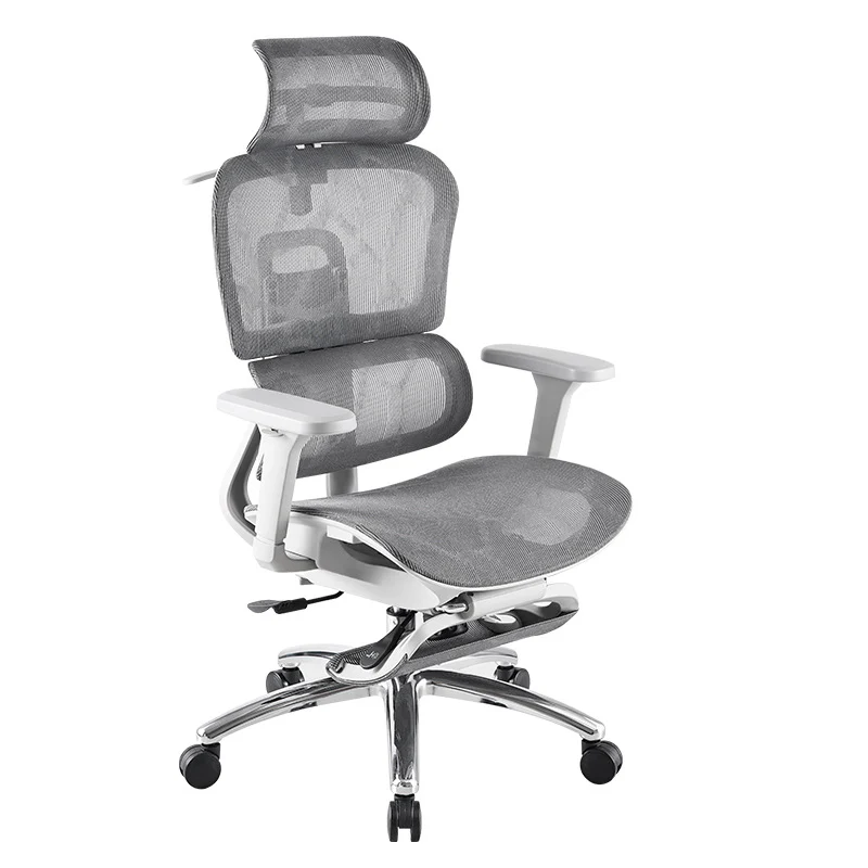 Ergonomic Chair Computer Chair Swivel Chair Office Seat Lift Gaming Chair 4d Alpha Separated Lumbar Breathable Mesh - Image 7