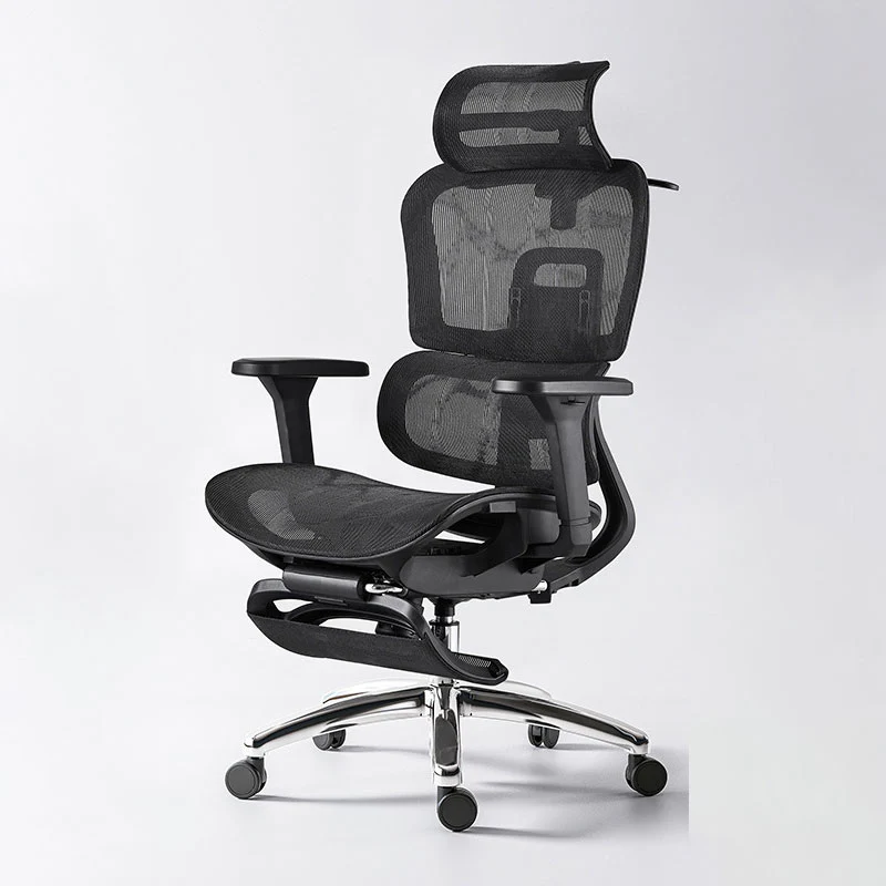 Ergonomic Chair Computer Chair Swivel Chair Office Seat Lift Gaming Chair 4d Alpha Separated Lumbar Breathable Mesh - Image 8