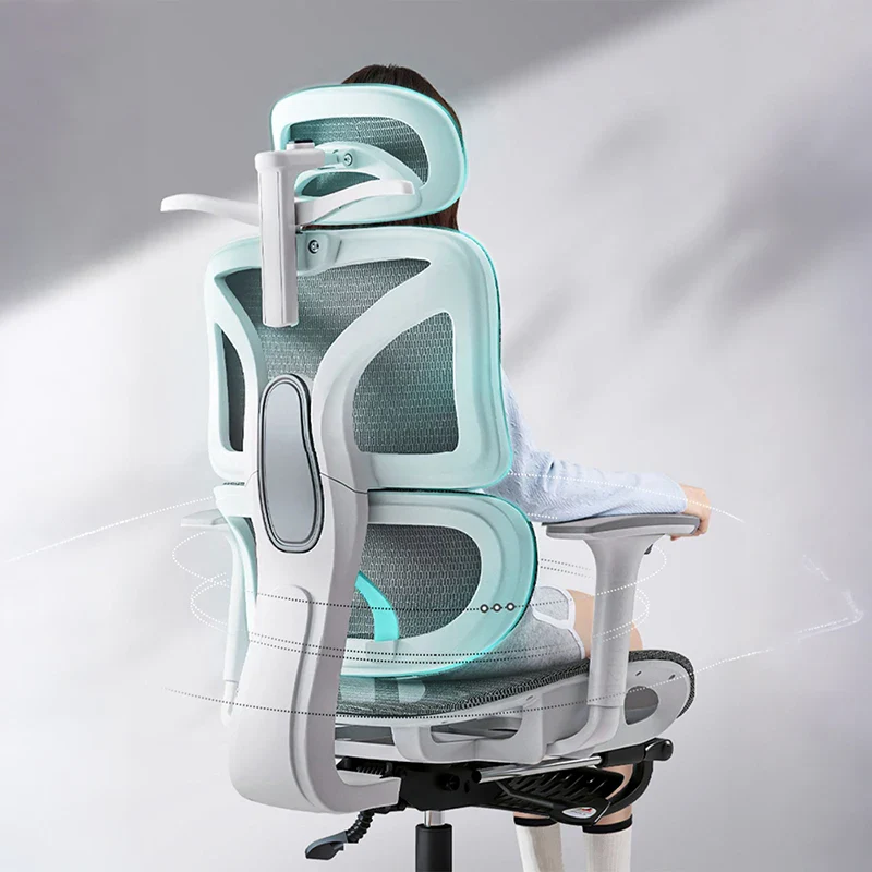 Ergonomic Chair Waist Support Office Chair 4D Armrest Computer Gaming Seat Lift Swivel Chair Home Furniture 3D Headrest - Image 2