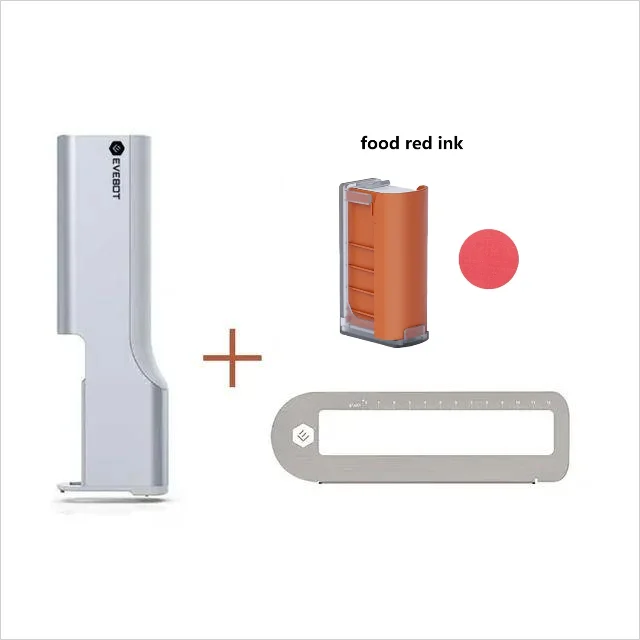 EVEBOT Printpen Food Printer Handheld Edible Ink Metal Housing Easy To Removal Cartridges Print Range 26*100MM HD Printing - Image 7