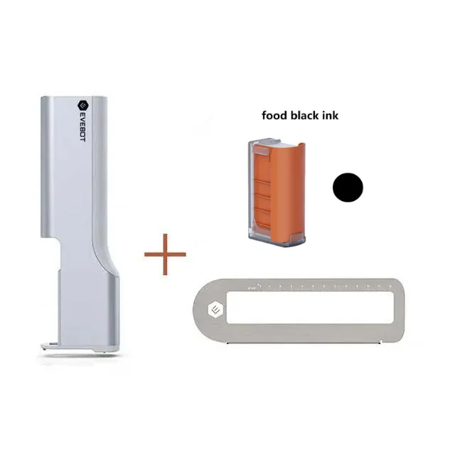 EVEBOT Printpen Food Printer Handheld Edible Ink Metal Housing Easy To Removal Cartridges Print Range 26*100MM HD Printing - Image 8