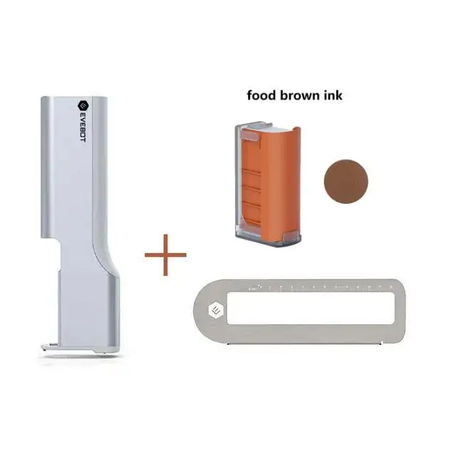 EVEBOT Printpen Food Printer Handheld Edible Ink Metal Housing Easy To Removal Cartridges Print Range 26*100MM HD Printing - Image 9