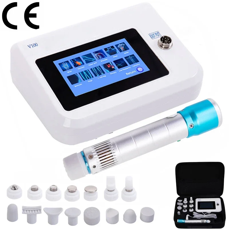 Extracorporeal Shock Wave Therapy Device Physiotherapy Shock Waves Relaxation Treatment Body Massager Health Care Pain Relief - Image 2