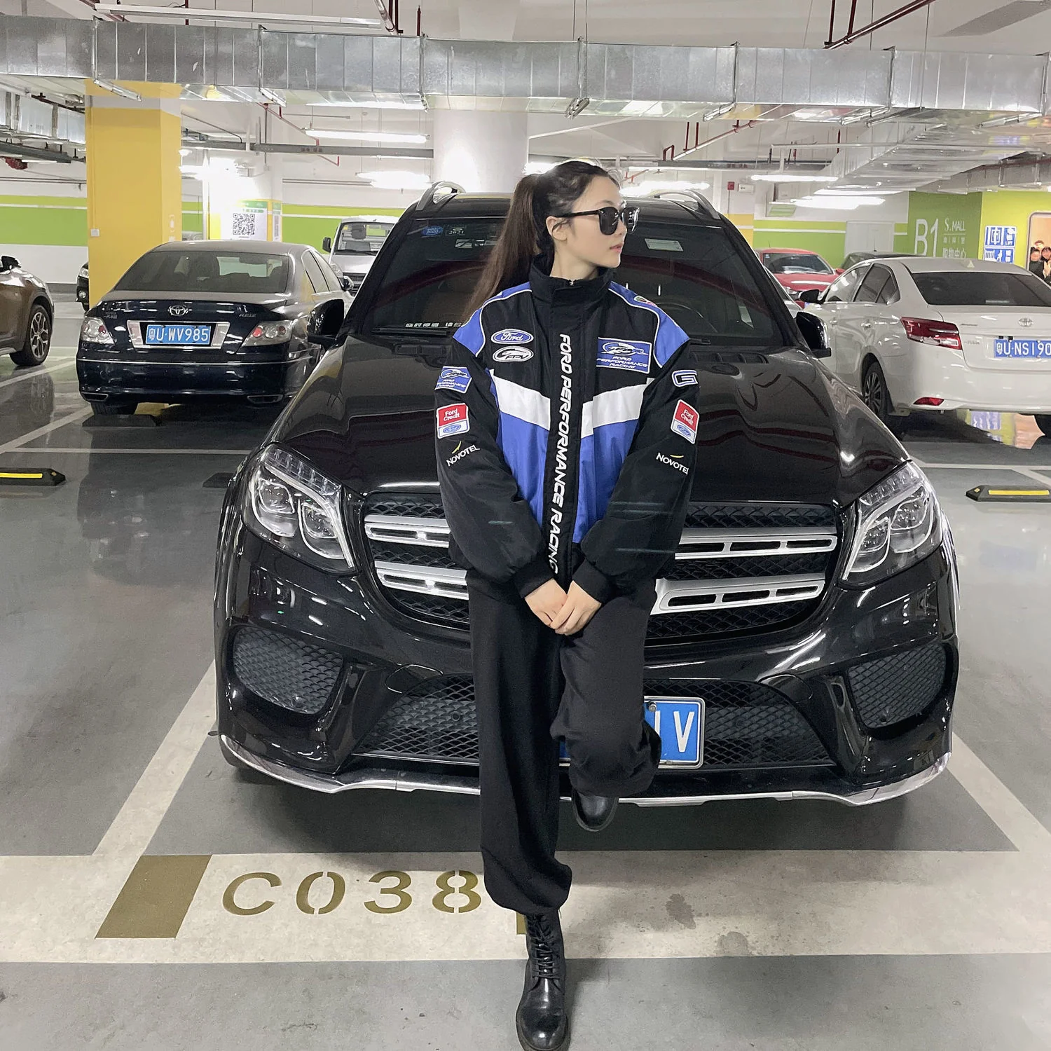 F1 Racing Jacket Ford Racing Team Leisure Jacket Winter Casual Fashion Locomotive Coat Clothes Jackets Embroidery Craft - Image 7