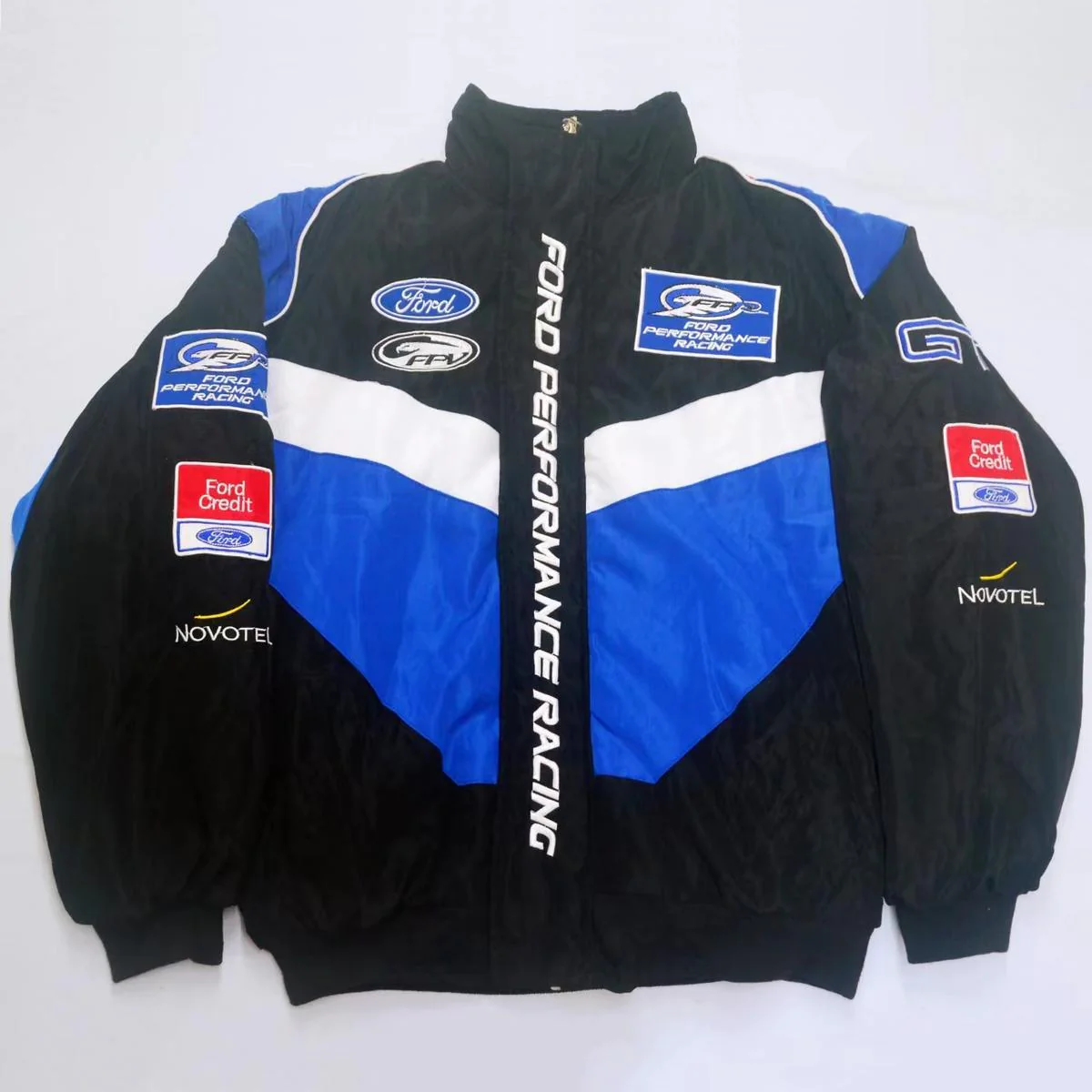 F1 Racing Jacket Ford Racing Team Leisure Jacket Winter Casual Fashion Locomotive Coat Clothes Jackets Embroidery Craft - Image 9