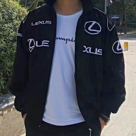 F1 Racing Jacket LEXUS Racing Team Leisure Jacket Embroidery Craft A198 - Image 3