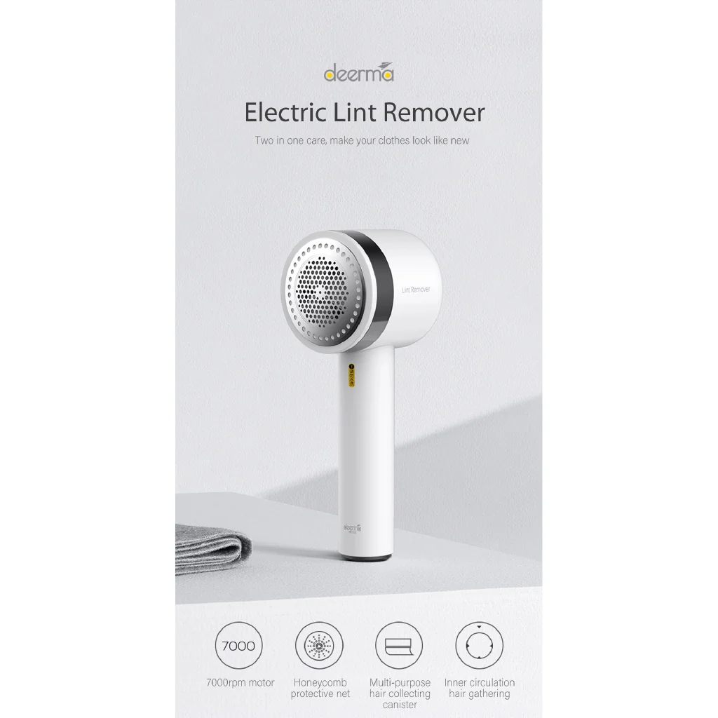 Fabric Lint Remover Shaver Easy To Use Usb Fuzzy Plug In Electric Clothes - Image 7