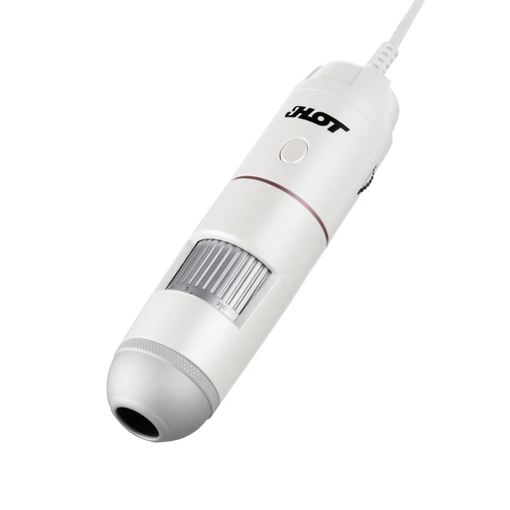 Face intelligent dermal detector, skin analyzer beauty parlour USB HD portable magic mirror instrument White LED Usb Automatic Intelligent Skin Analyzer 10X-200X - Image 3