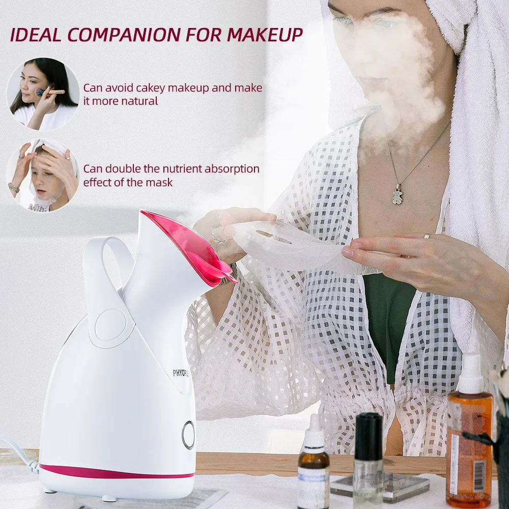 Face Steamer Nano Steam Hot Compress Heating Sprayer Skin Moisturizing Humidifier Pore Deep Cleaning Water Hydration Nebulizer - Image 6