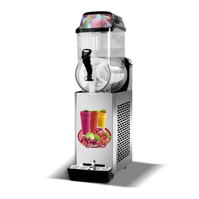 Factory Outlet Ice Cream Slush Machine Margarita Slush Maker 3 Tanks Commercial Slush Making Machine - Image 9