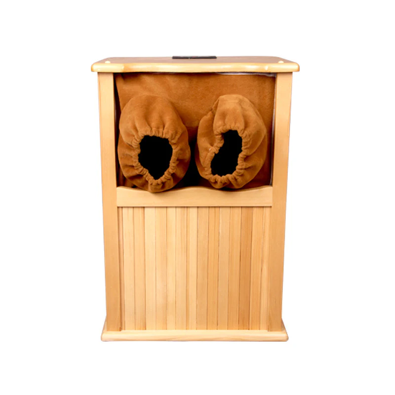Far Infrared Biospectrum Energy Bucket Foot Bath Dry Sauna with Hemlock Wood Black Tourmaline Electric Stone - Image 6