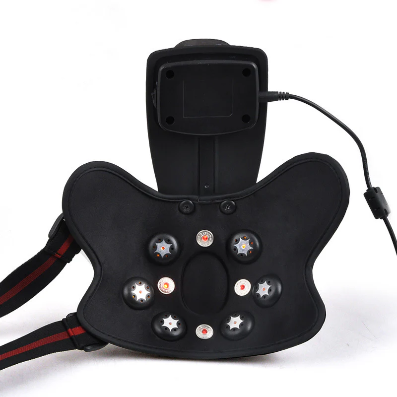 Far infrared Knee massage physiotherapy Photon therapy /Heating/ Magnetic/Vibration Electric heating kneepad - Image 2