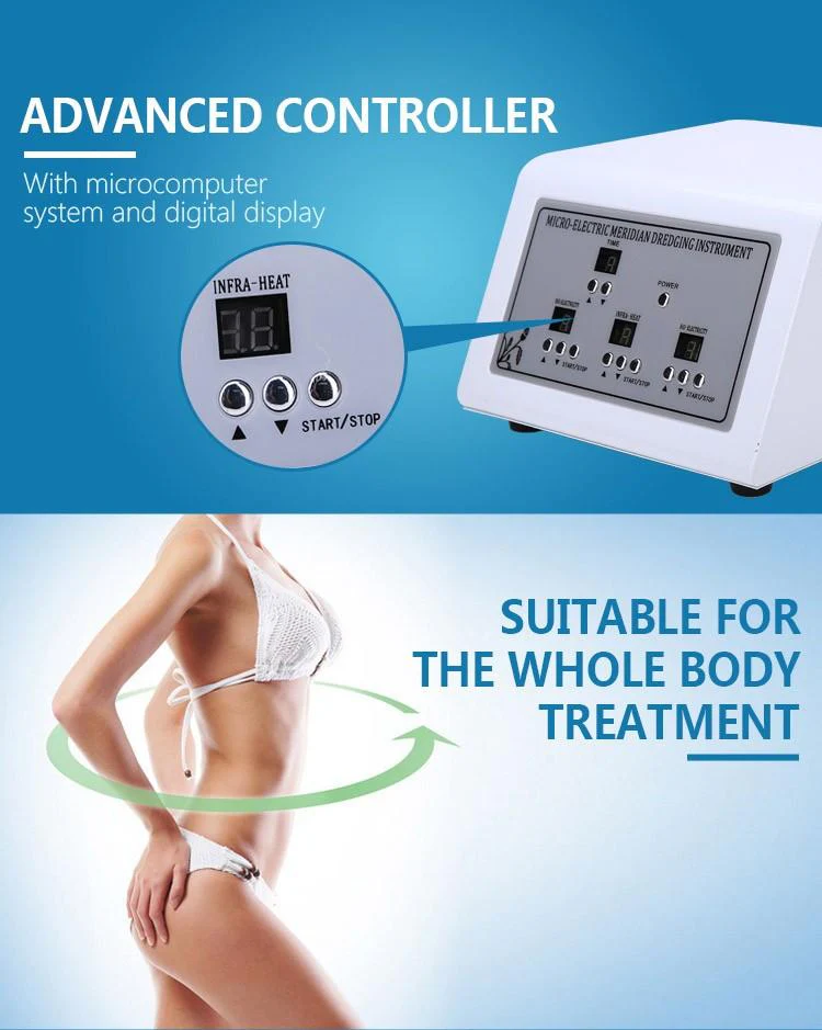 Far Infrared Weight Loss Machine Body Slimming Device. Electronic Acupuncture Gua Sha spa BIO Body Detoxification Massager - Image 4