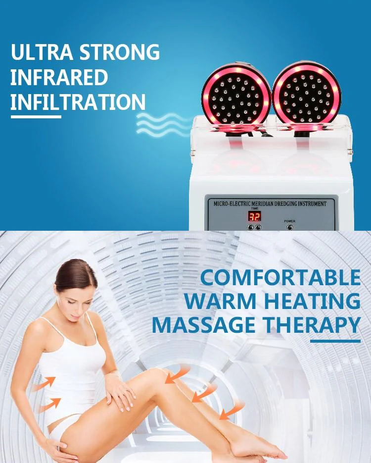 Far Infrared Weight Loss Machine Body Slimming Device. Electronic Acupuncture Gua Sha spa BIO Body Detoxification Massager - Image 5