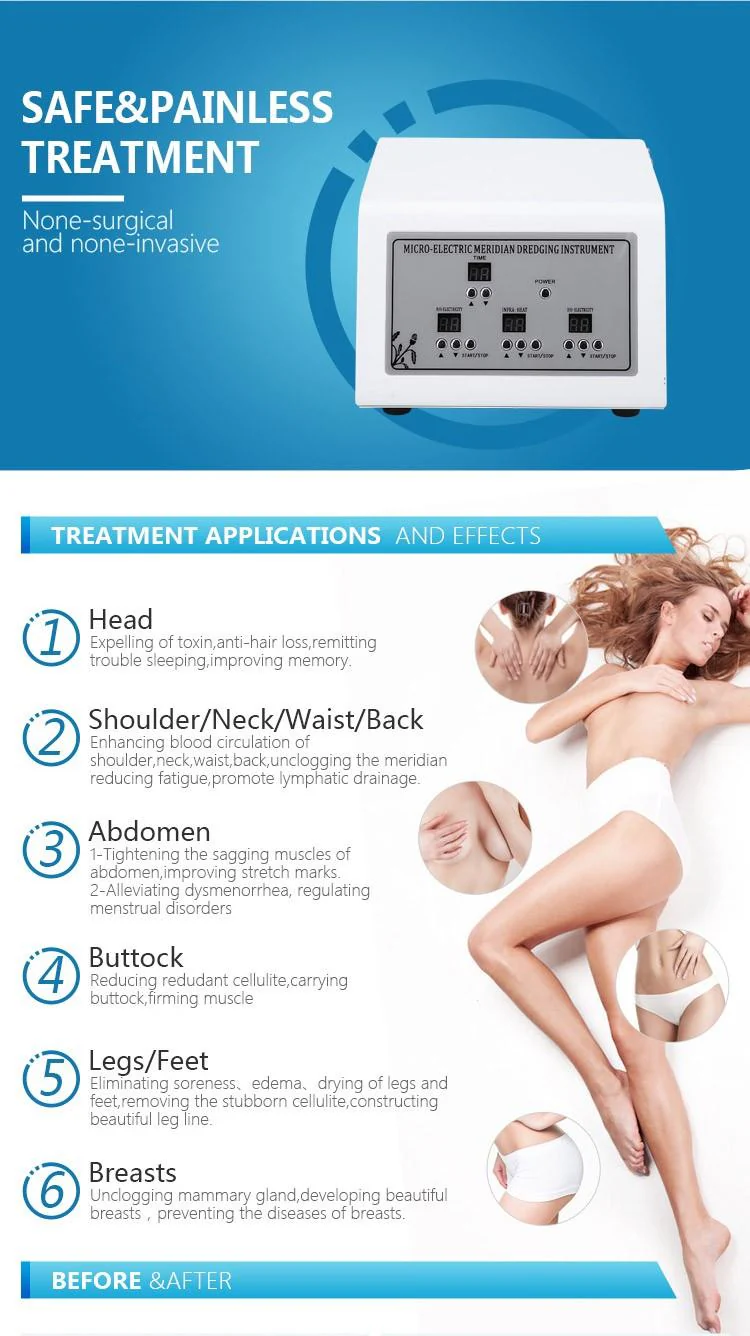 Far Infrared Weight Loss Machine Body Slimming Device. Electronic Acupuncture Gua Sha spa BIO Body Detoxification Massager - Image 6