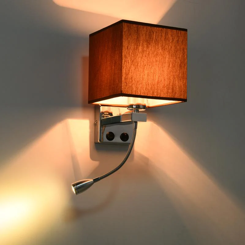 Fashion Modern LED Cloth Wall Lamp Home Sconce Light Hallway Bedroom Bedside Hotels Villa Lights ALI88 - Image 4