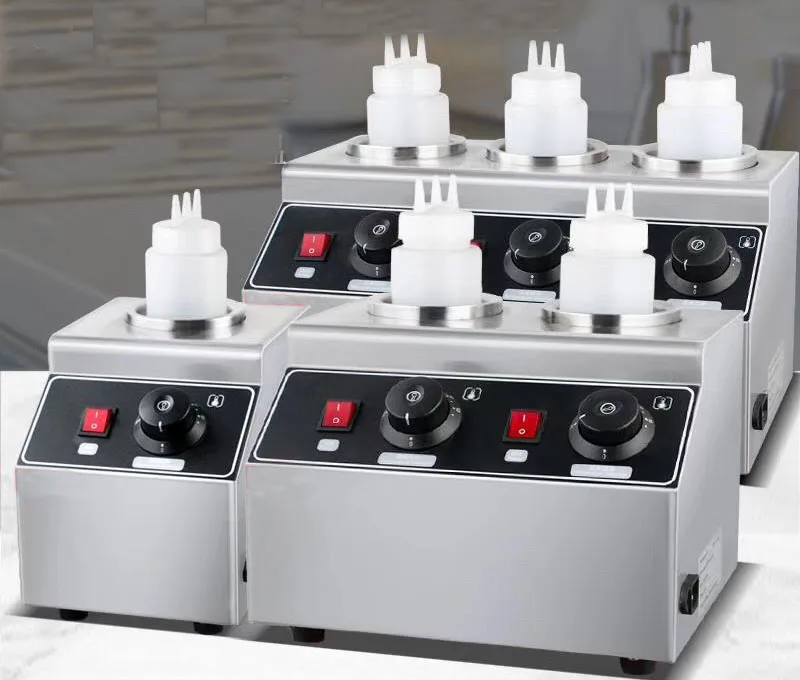 Fast Shipment Commercial Sauce Bottle Warmer Chocolate Sauce Bottle Warmer Sauce Heater Milk Bottle Warmer - Image 2