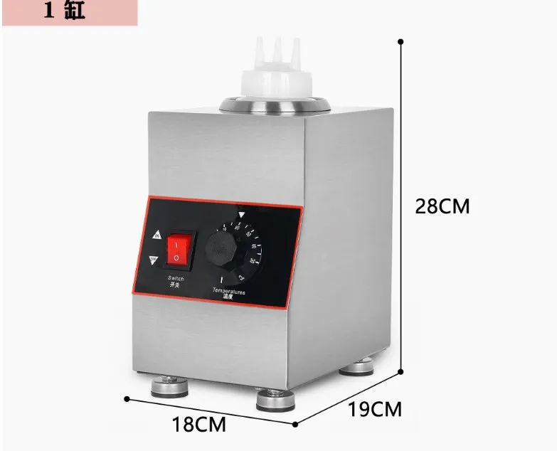 Fast Shipment Commercial Sauce Bottle Warmer Chocolate Sauce Bottle Warmer Sauce Heater Milk Bottle Warmer - Image 5