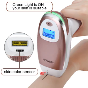 MiSMON MS-206B Laser Hair Removal For Women, IPL Hair Removal Device for Men/Women Permanent Results on Face and Body - Image 8