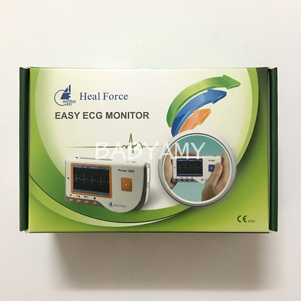 CE FDA Approved Handheld ECG Monitor Mini Portable Color Screen Electrocardiogram Heart Monitor Monitoring Health Care Machine handheld ecg monitor - Image 8