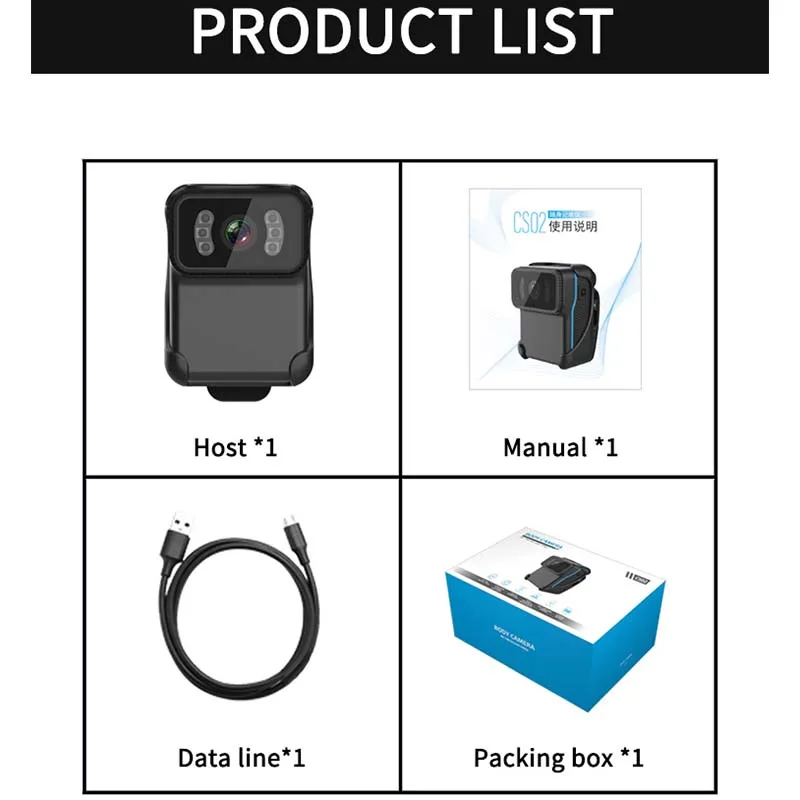 FHD 1080P Mini Action Camera Portable WiFi DV Camcorder Loop Recorder Waterproof Night Vision Cam MP4 Video Pocket Body Camcorde - Image 5