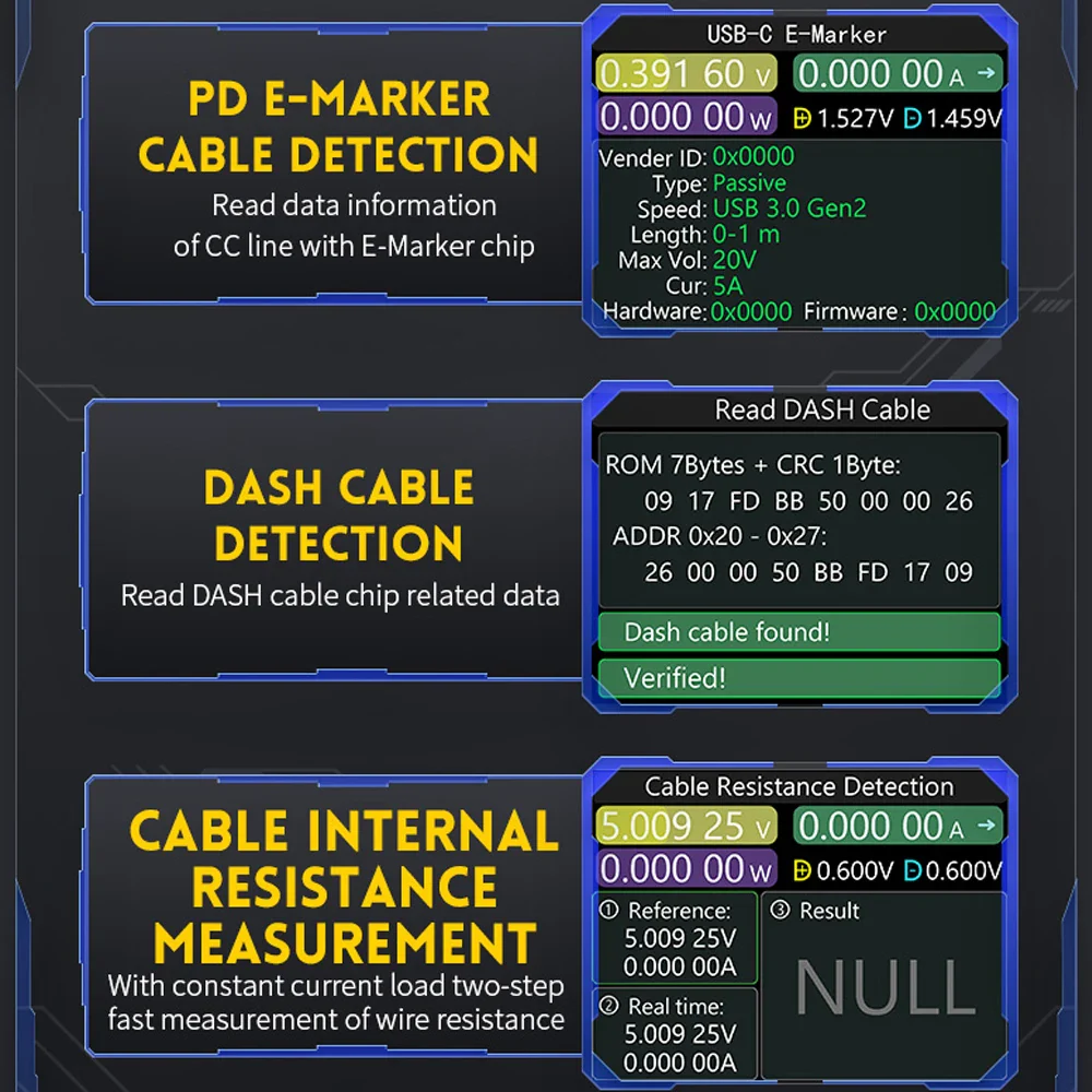 FNIRSI-FNB58 FNB48P USB Tester Voltmeter Ammeter TYPE-C Fast Charge Detection Trigger Capacity Measurement Ripple Measurement - Image 2