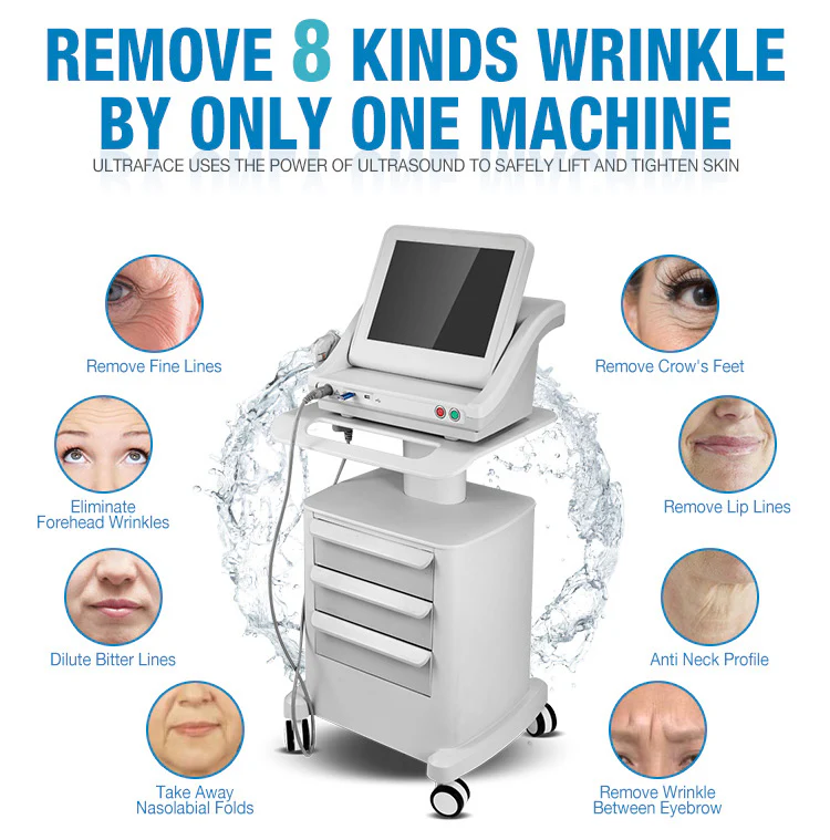 Focused Ultrasound HIFU Machine Anti-wrinkle skin tightening machine Facial Lifting Body Slimming Beauty Machine - Image 3