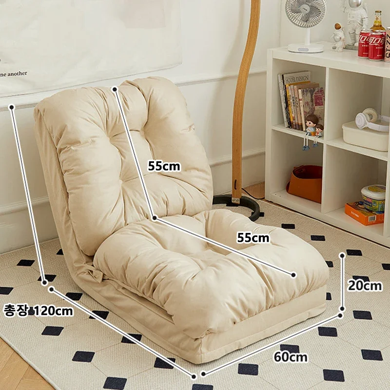 Foldable Lounger Bed Convertible Sofa Water-Resistant Lazy Chair Sofas for Living Room Sleeper Folding Home Furniture Single - Image 7