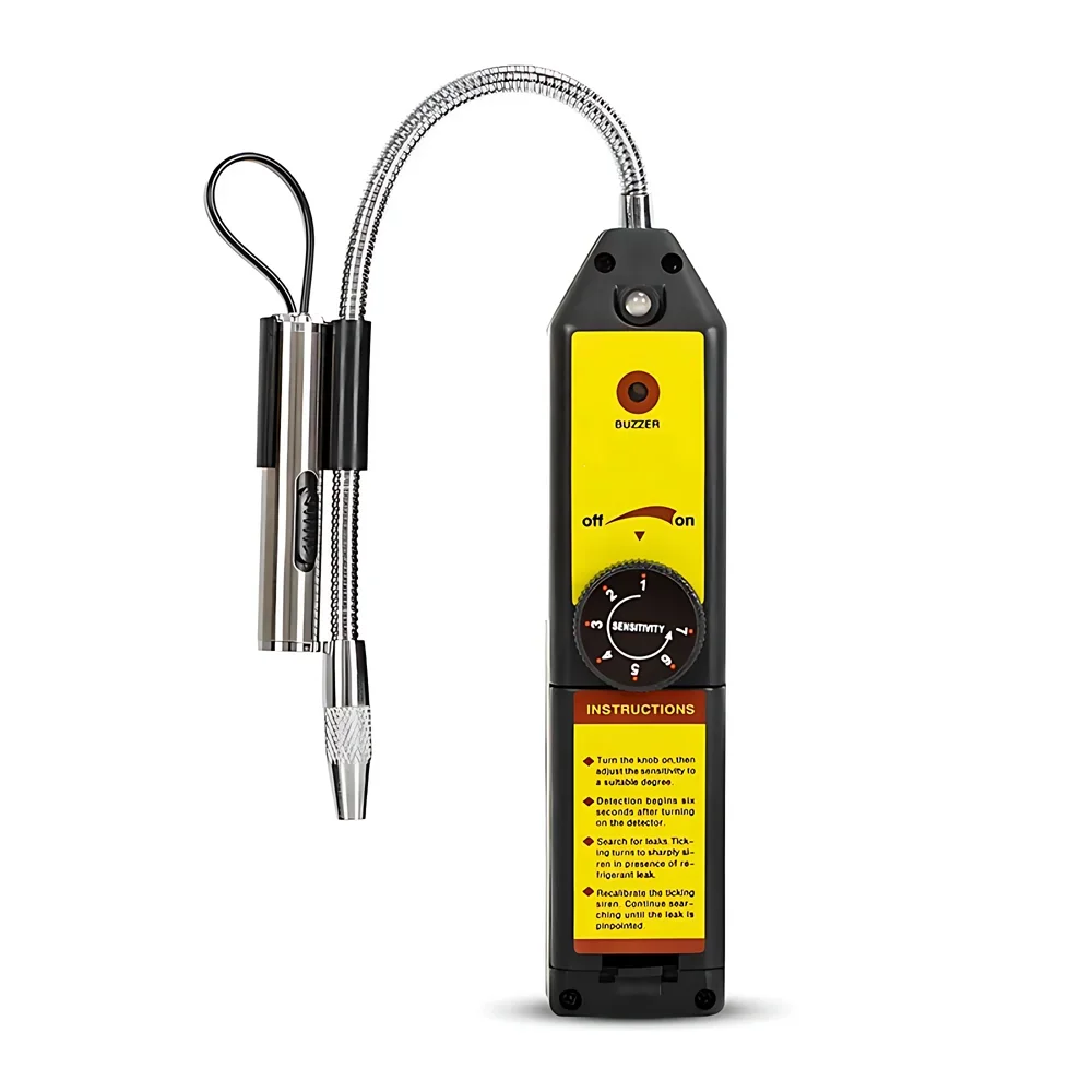 Gas Leakage Tester Car Air Conditioner AC Freon Halogen Gas Leak Detector with Probe Diagnostic Tool WJL-6000S - Image 8