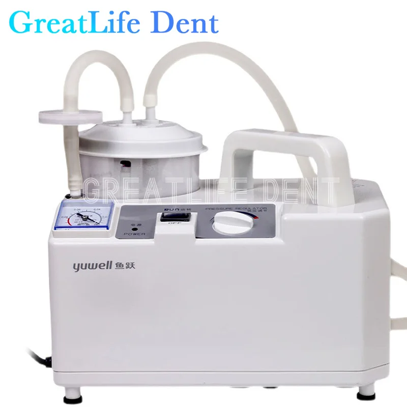 GreatLife Dent Yuwell 7E-A Medical Sputum Suction Dental Suction Suction Machine for Home Dental Clinic - Image 3