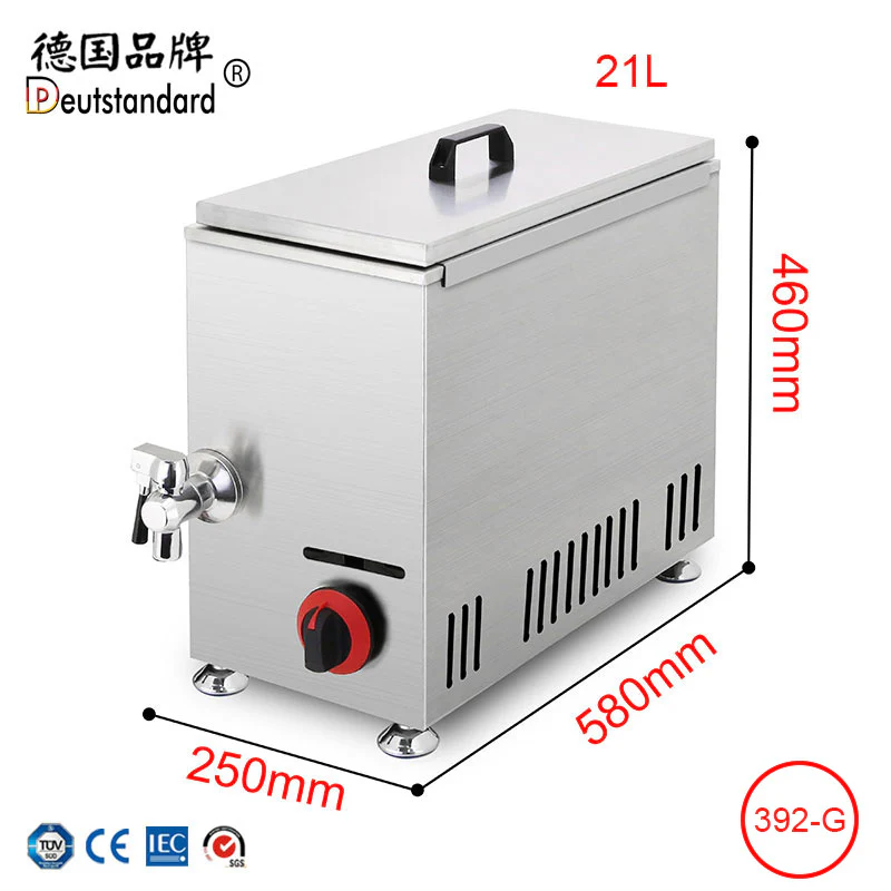 Commercial Cheese Hot Dog Sticks Fryer Electric/Gas Deep Korean Corn Dog Fryer Machine Korean Mozzarella Maker 21L - Image 10