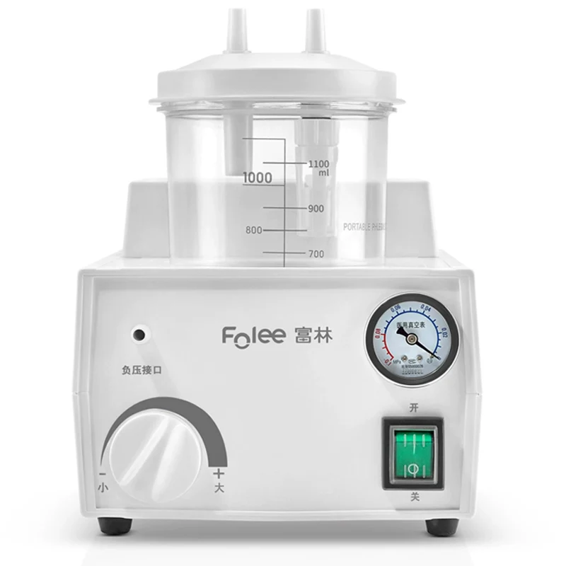 H003-B Mobile Hospital Medical Home Suction Sputum Devices Dental Oral Suction Dental Suction Machine