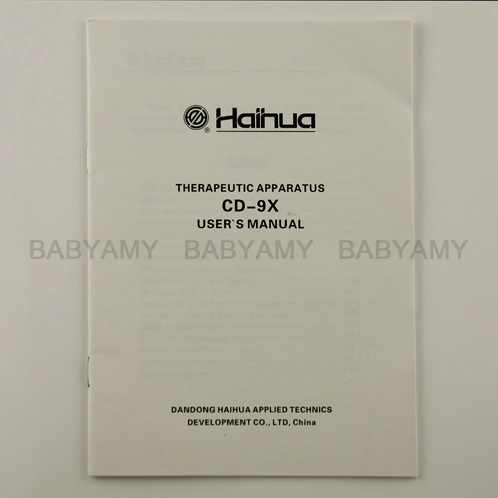 Haihua CD-9 Pro Serial QuickResult therapeutic and detection apparatus Electrical stimulation Acupuncture therapy Device 110-220V - Image 11