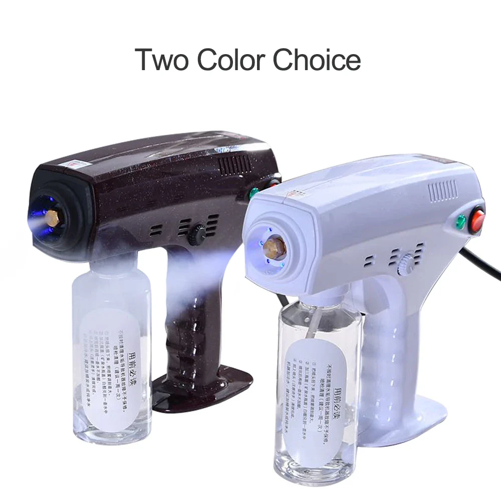 Hair Spray Nano Hair Steamer Nano Steam Gun Hair Coloring Hair Care Facial Skin Spa Humidifier 280ML Tank Blue Nano Mixed Vapor - Image 6