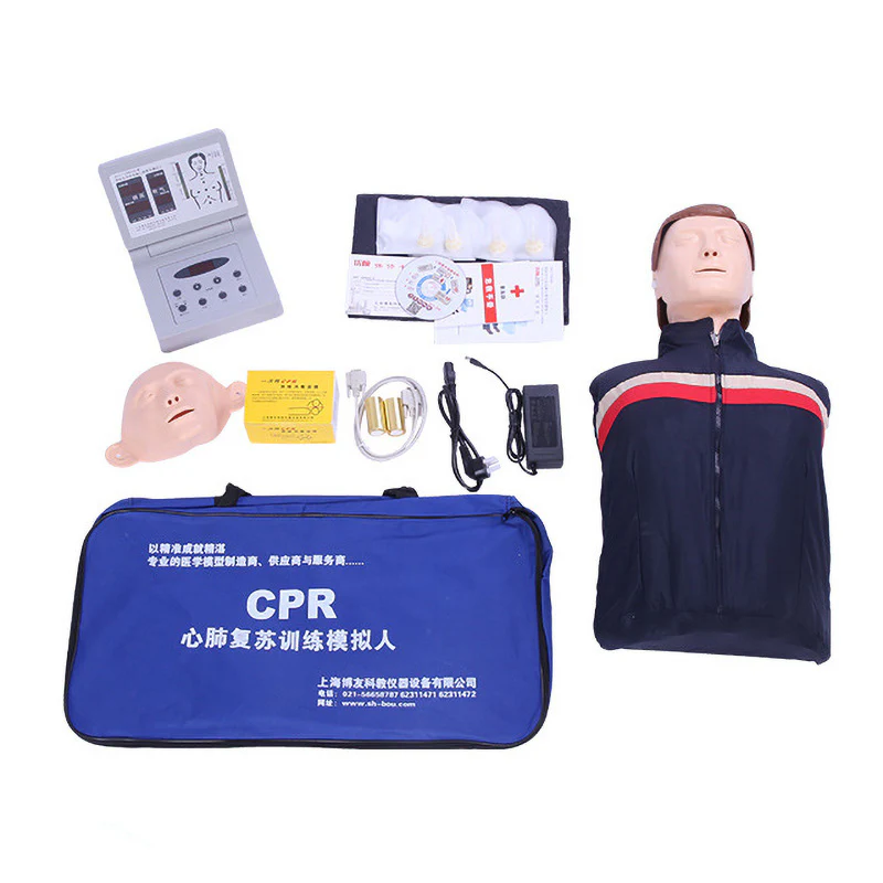 Half Body Adult CPR Training Manikin Professional Nursing Training Mannequin Teaching Model  First Aid Training Dummy - Image 7