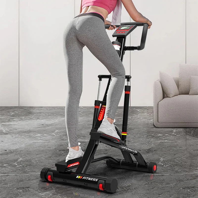 HARISON HR-309eco Stepper w/Handlebar, Extended Step Range Machine for Climbing Exercise, Compact, Height-Adjustable, Low-Impact & Optional App - Image 3