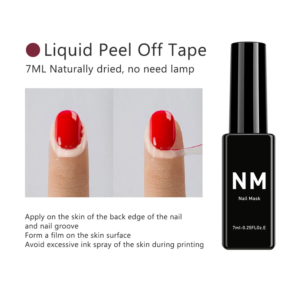 HD Ink Cartridge FM10 For O'2NAILS Nail Printer M1, H1 And Printer Gel PG4 PG0 NM Nail Mask Top Gel Base Gel Combination Set - Image 13
