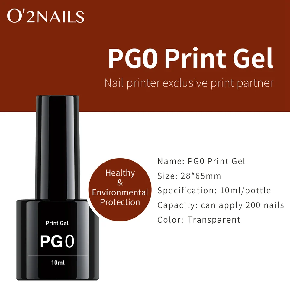 HD Ink Cartridge FM10 For O'2NAILS Nail Printer M1, H1 And Printer Gel PG4 PG0 NM Nail Mask Top Gel Base Gel Combination Set - Image 14