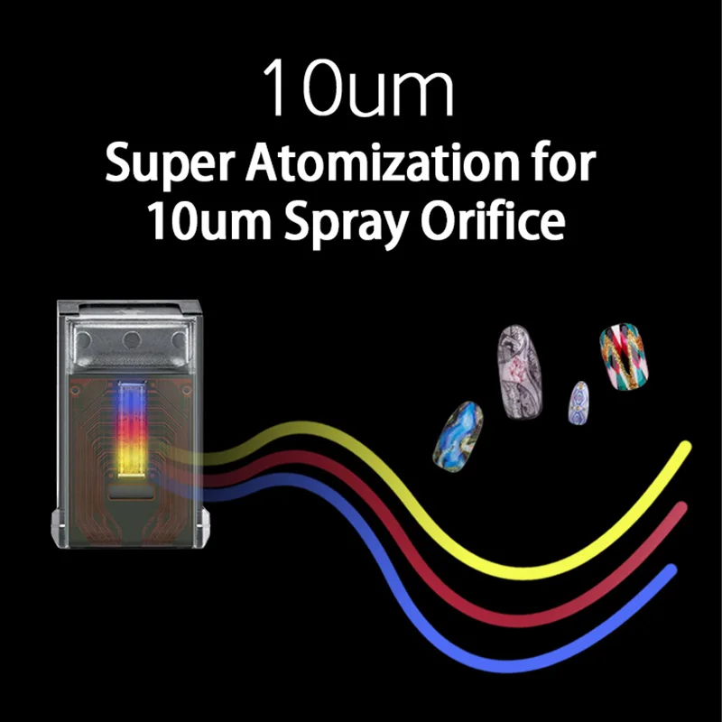 HD Ink Cartridge FM10 For O'2NAILS Nail Printer M1, H1 And Printer Gel PG4 PG0 NM Nail Mask Top Gel Base Gel Combination Set - Image 5