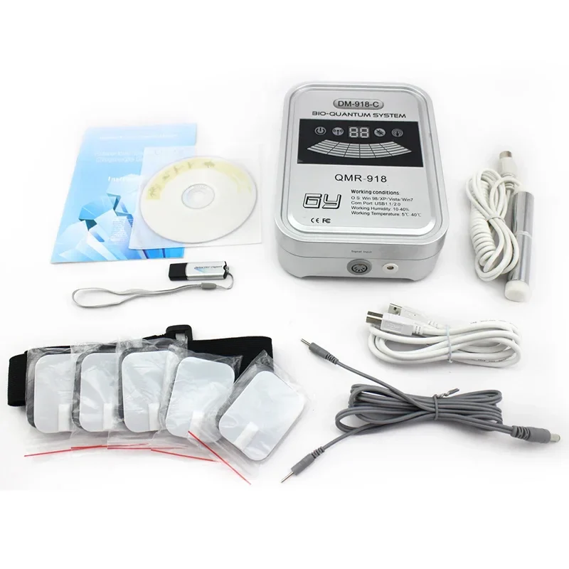 QMR-918 Health Quantum Analyzer Multi-language Health Sub Diagnosis Test Bioimpedance Machine Latest Full Body Scanning - Image 5